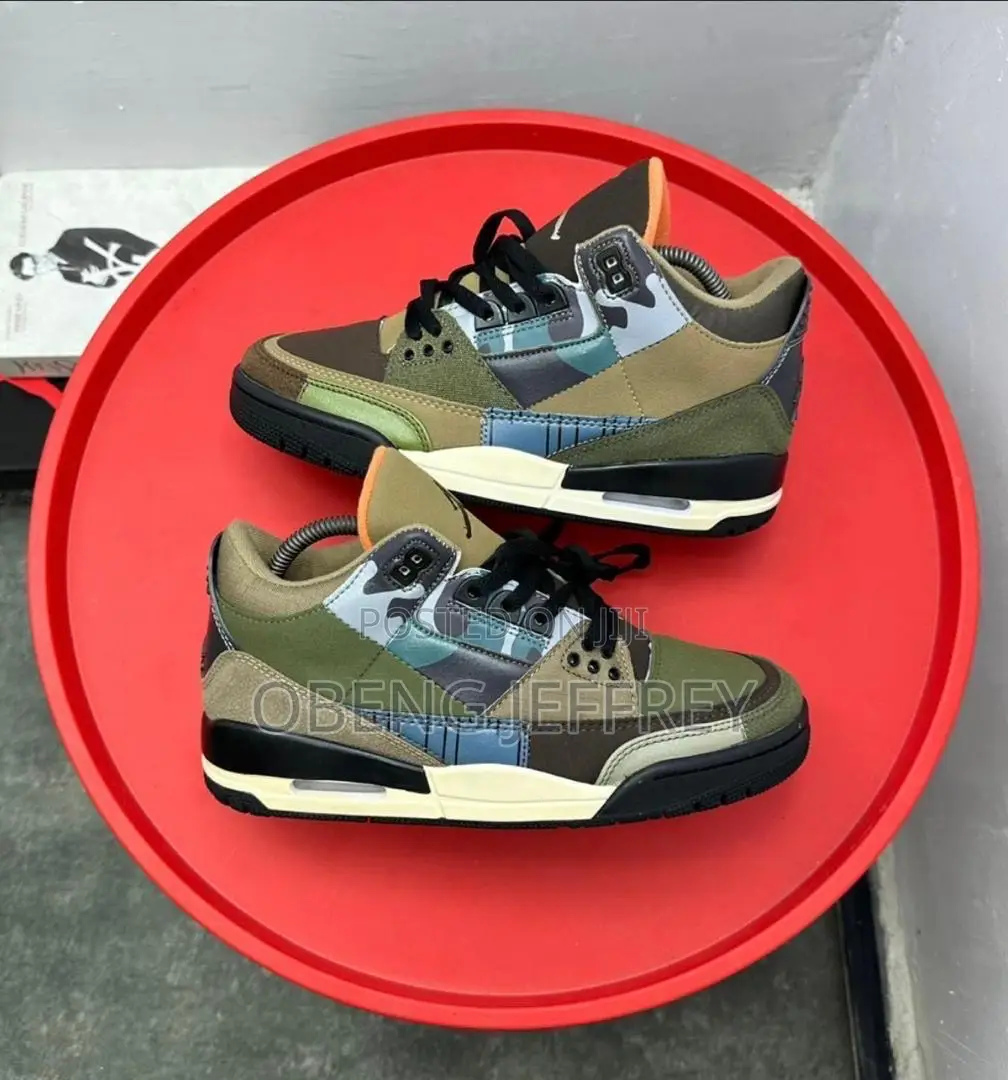 Original Jordan 3 Patchwork Camo