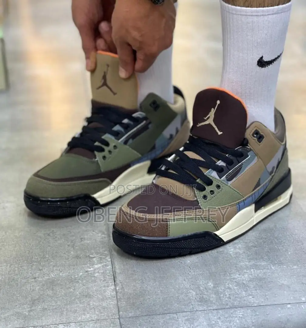 Original Jordan 3 Patchwork Camo