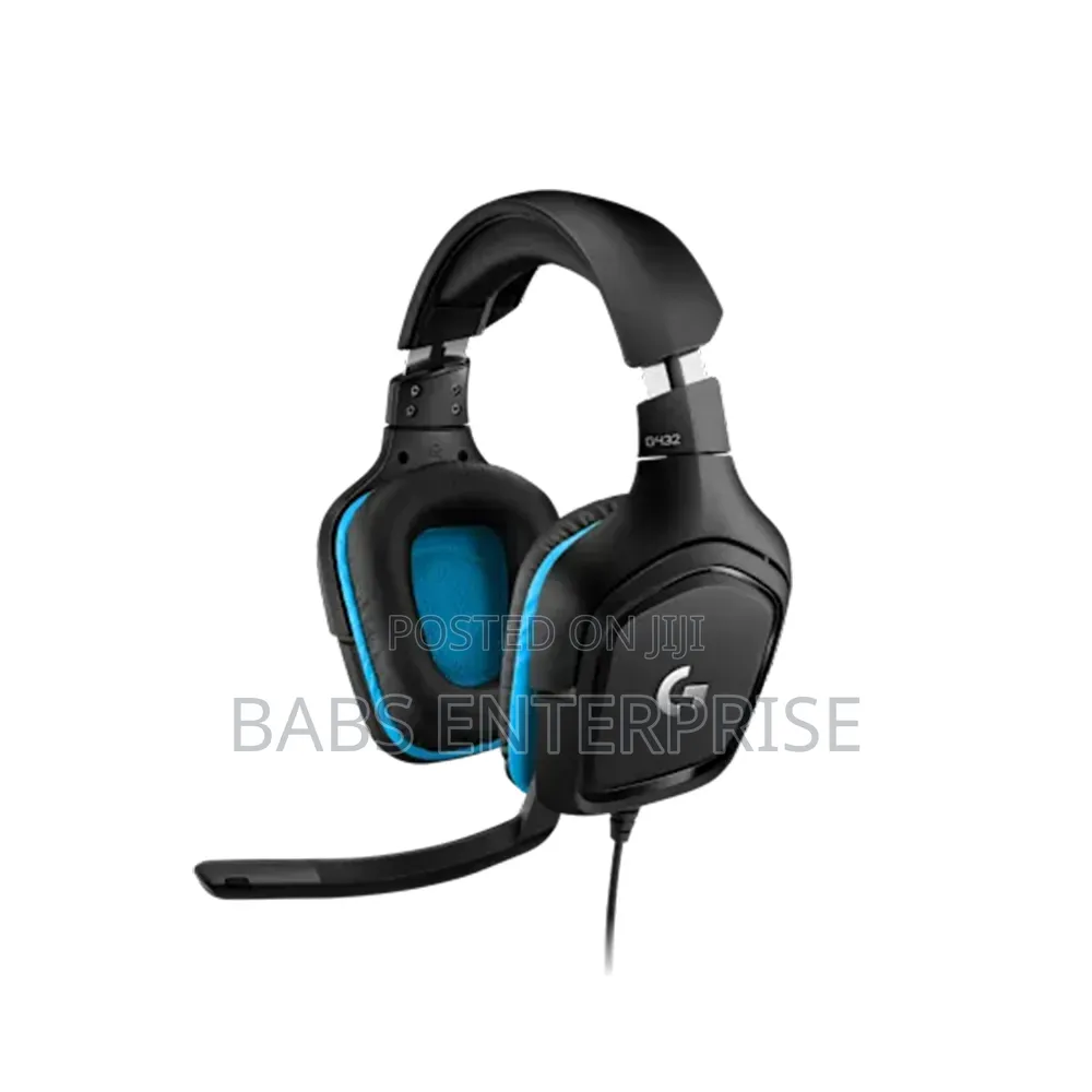 Logitech G432 7.1 Gaming Headset – Black Blue