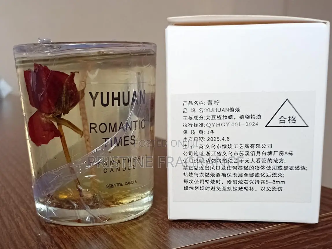 Velvet Rose Dried Bloom Scented Candle