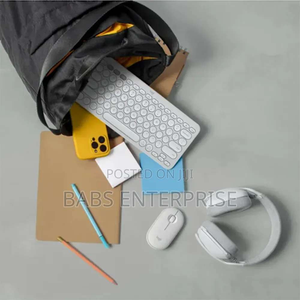 Logitech Pebble 2 Combo Wireless Keyboard and Mouse – White