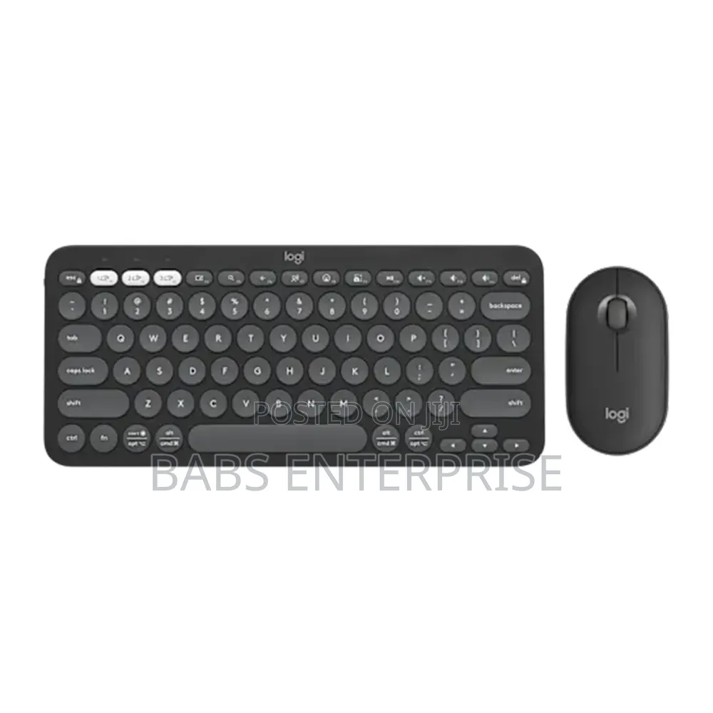 Logitech Pebble 2 Bluetooth Keyboard and Mouse Combo – Graphite