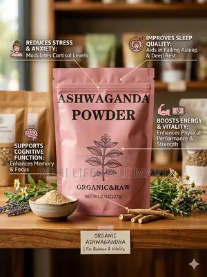 Organic Raw Ashwagandha Powder for Sale