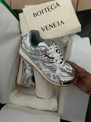 Bottega Veneta Silver White