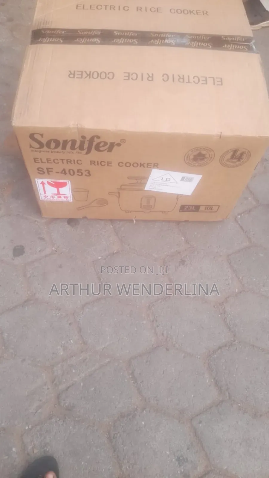 Sonifer Rice Cooker 23liters