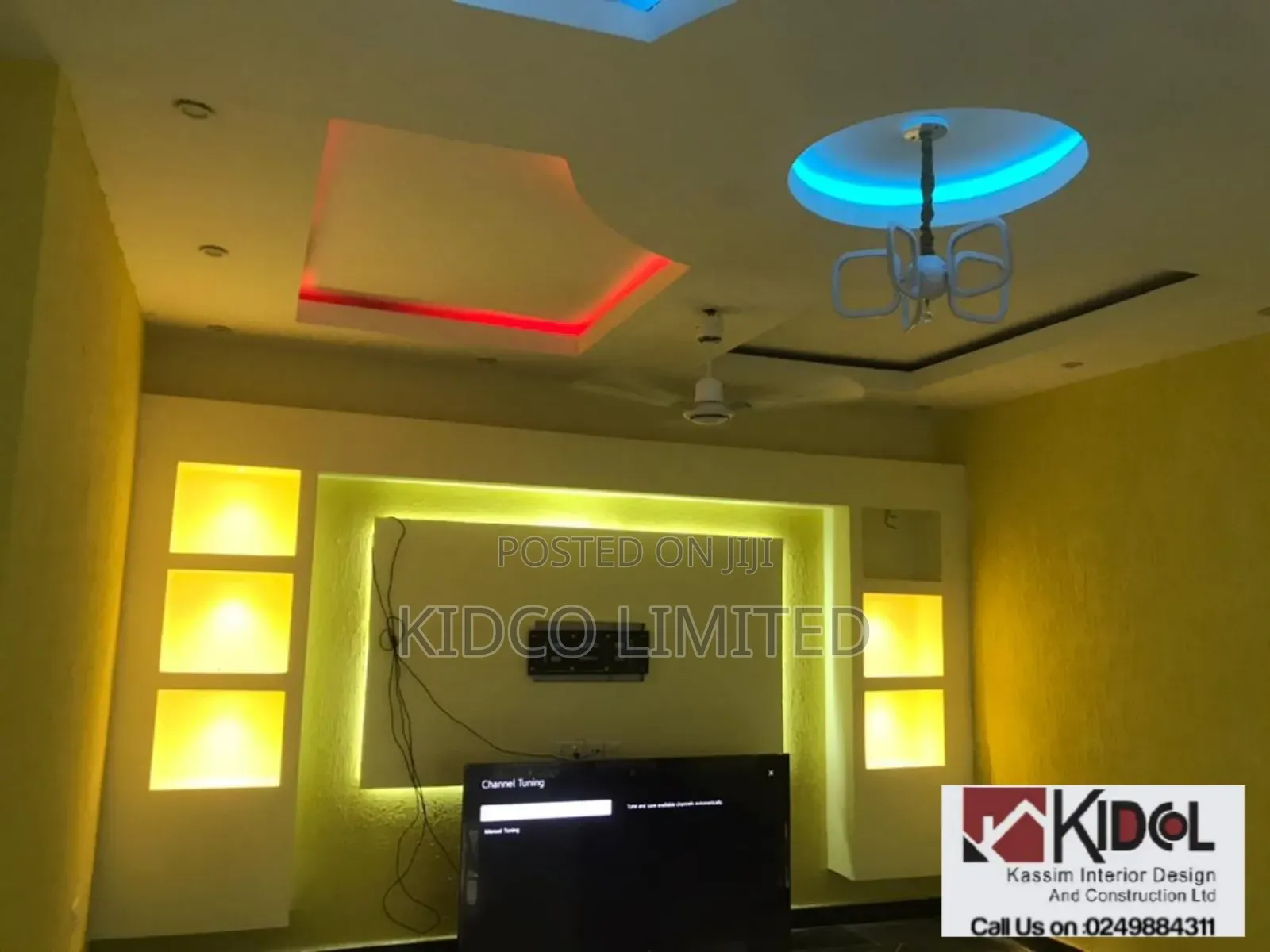 Plasterboard Ceiling Installation and Interior Finishes
