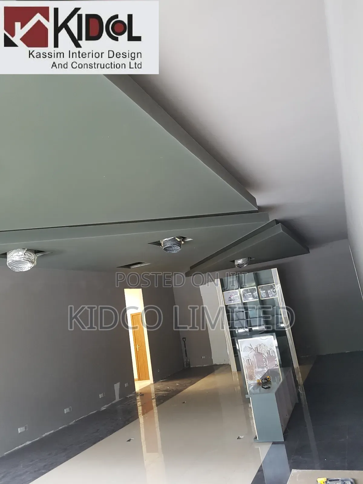 Plasterboard Ceiling Installation and Interior Finishes