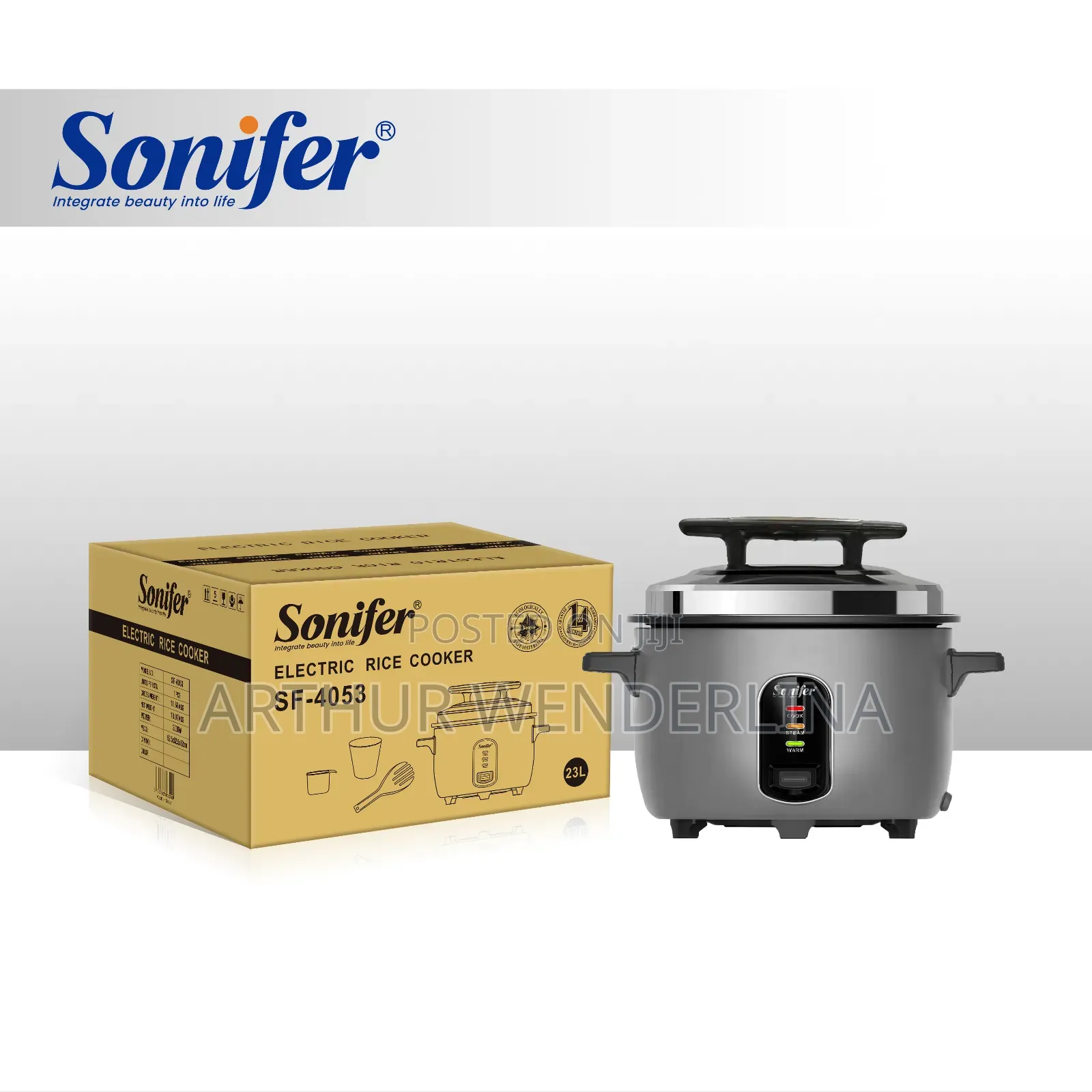 Sonifer Rice Cooker 23liters