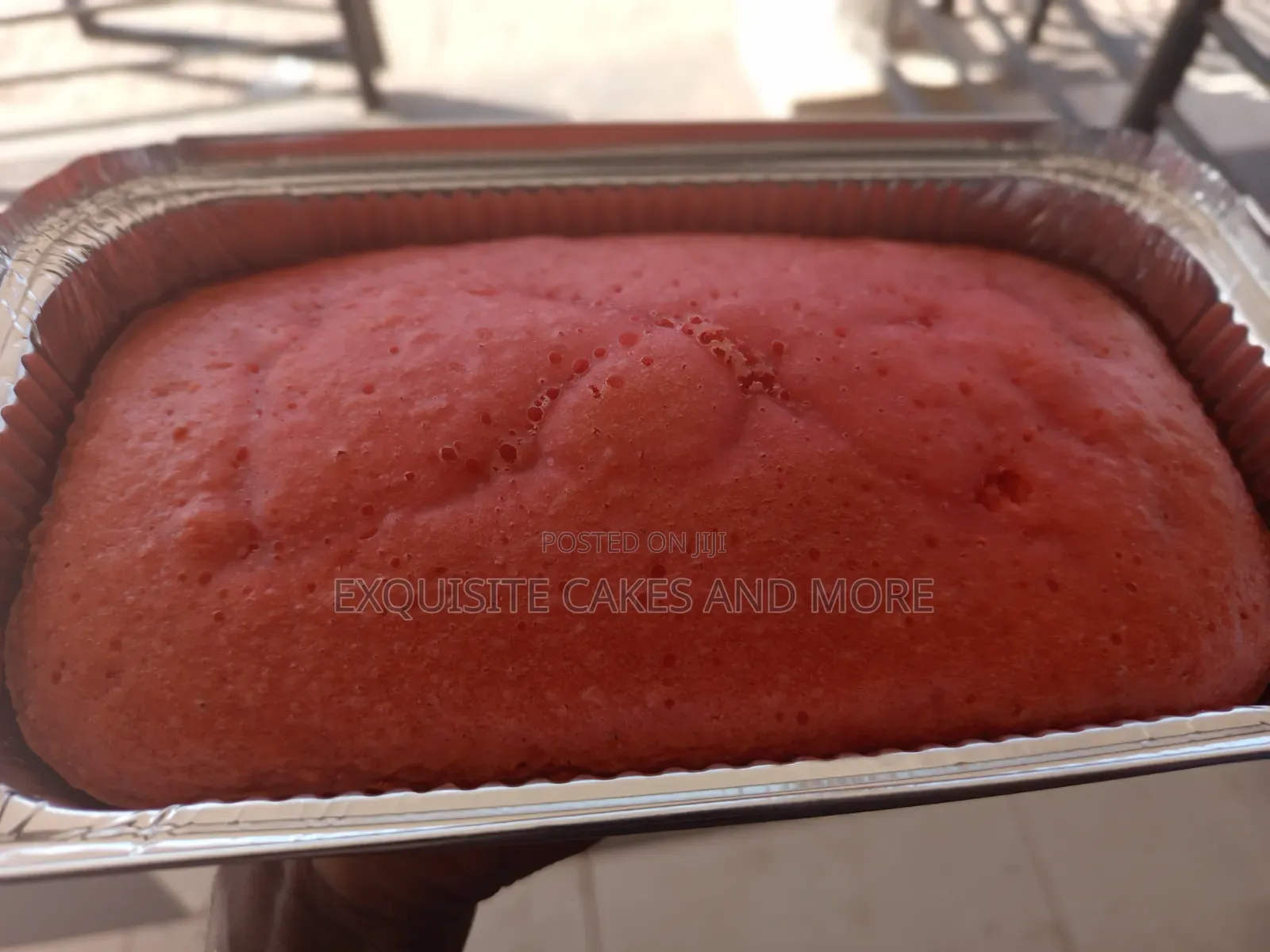 6 Inch Strawberry Raw Cake