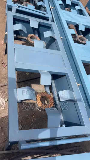 Big Galvanized Commercial Stove ( 2 Burner )