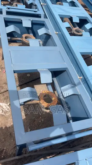 Big Galvanized Commercial Stove ( 2 Burner )
