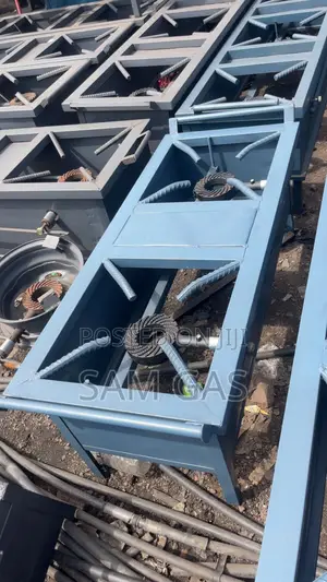 Big Galvanized Commercial Stove ( 2 Burner )