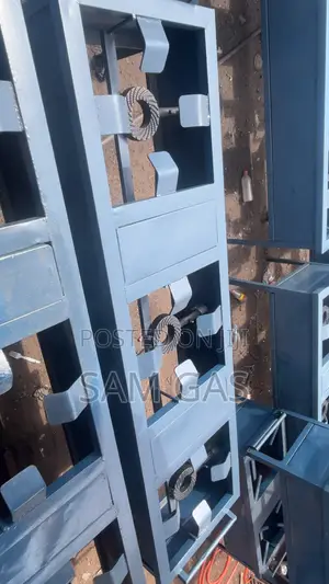 Big Galvanized Commercial Stove ( 3 Burner )
