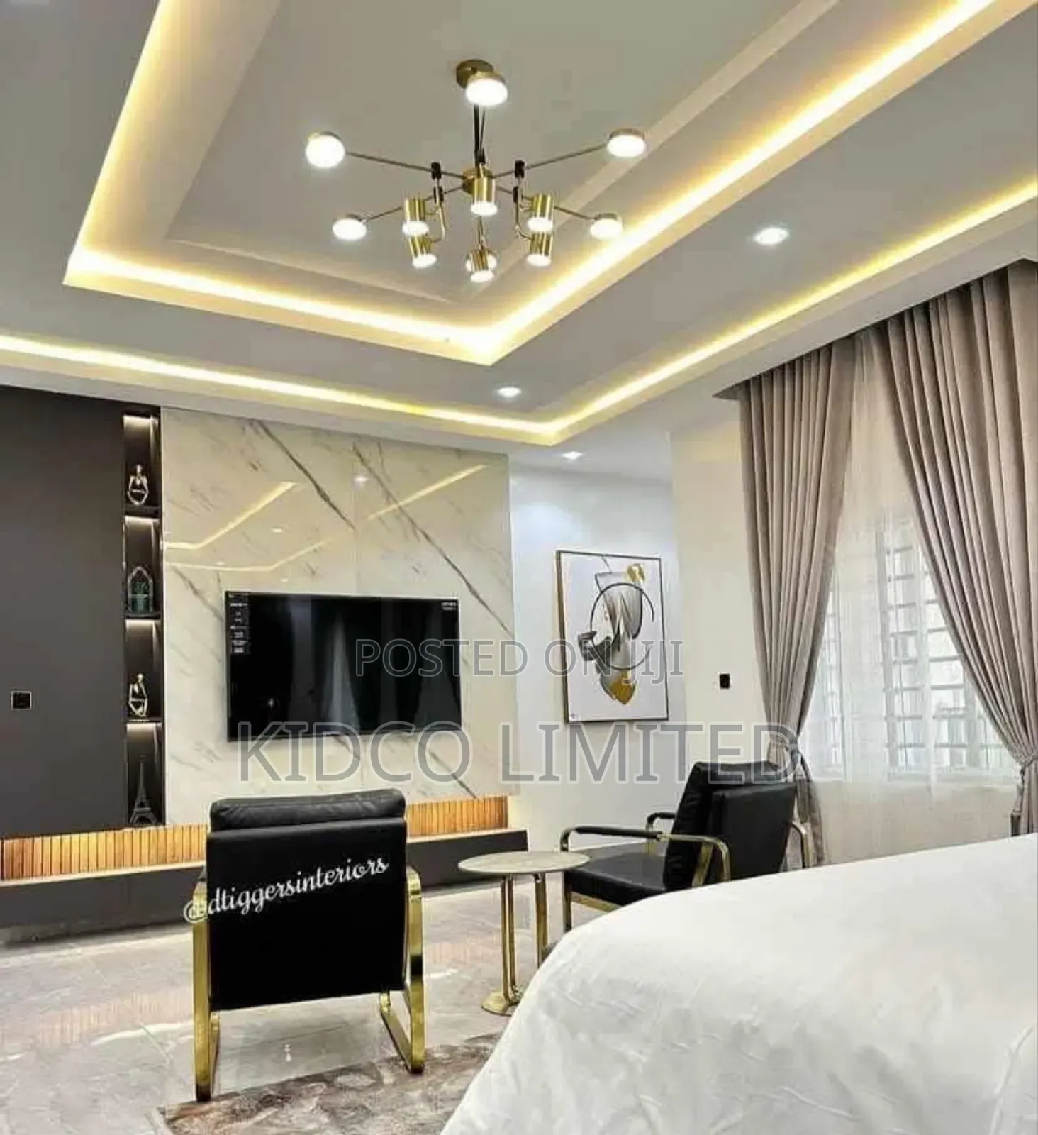 Plasterboard Ceiling Installation and Interior Finishes