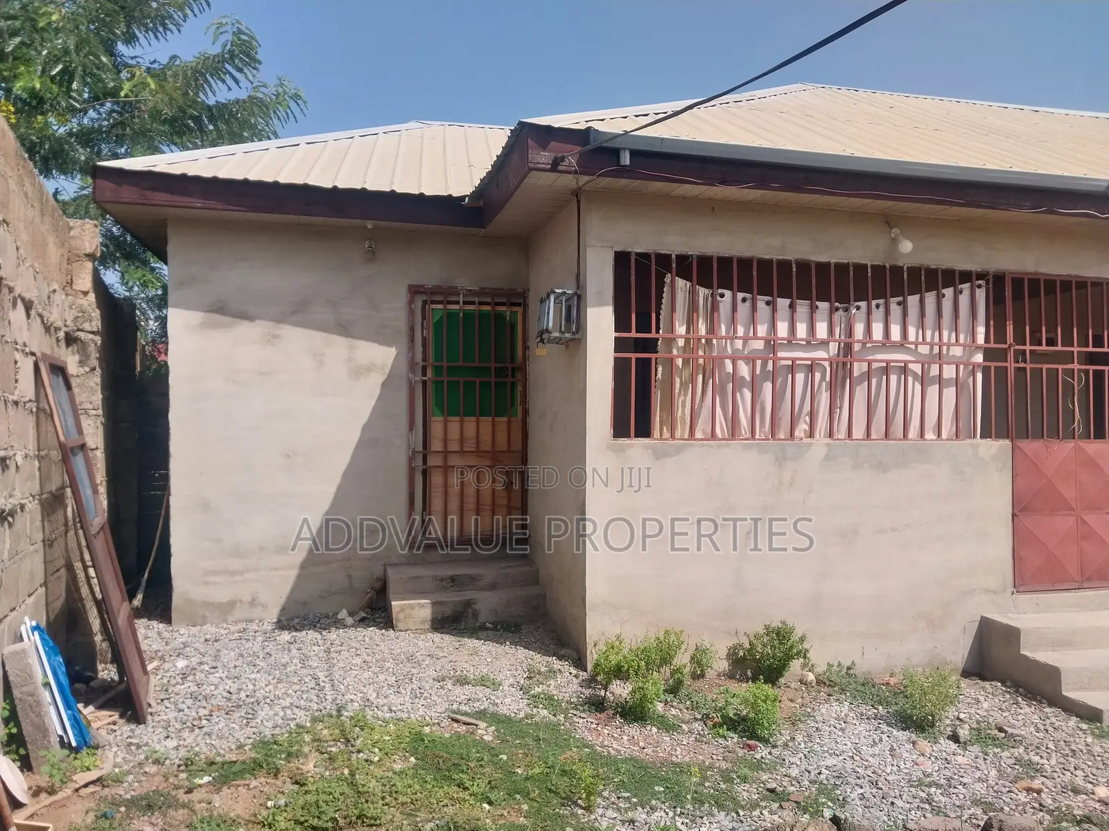 Land With C/H Building for Sale at Kasoa Domeabra
