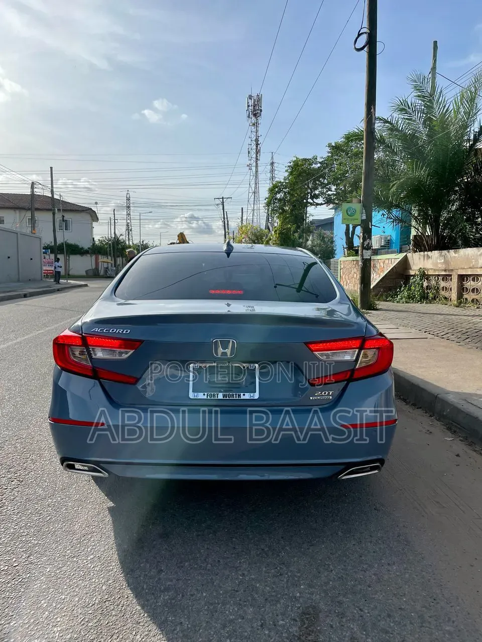 Honda Accord Touring 2.0T 2022 Blue