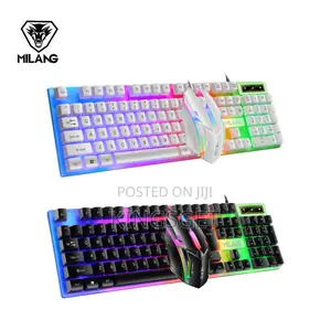 Milang Wired Gaming Keyboard and Mouse