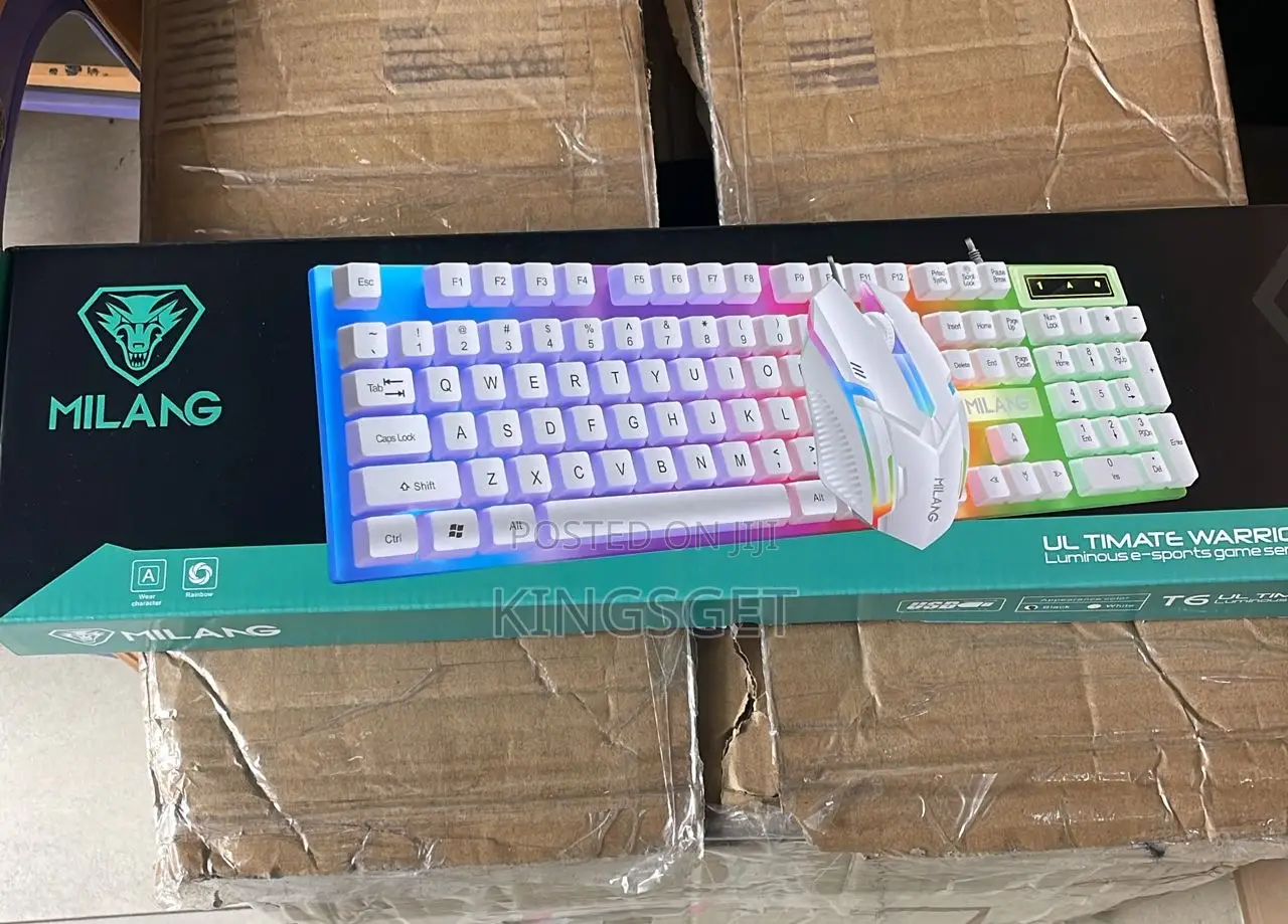 Milang Wired Gaming Keyboard and Mouse