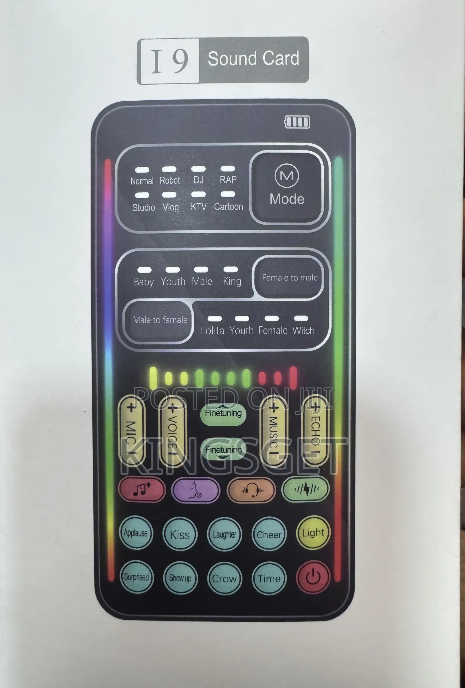 I9 Voice Changer Sound Card