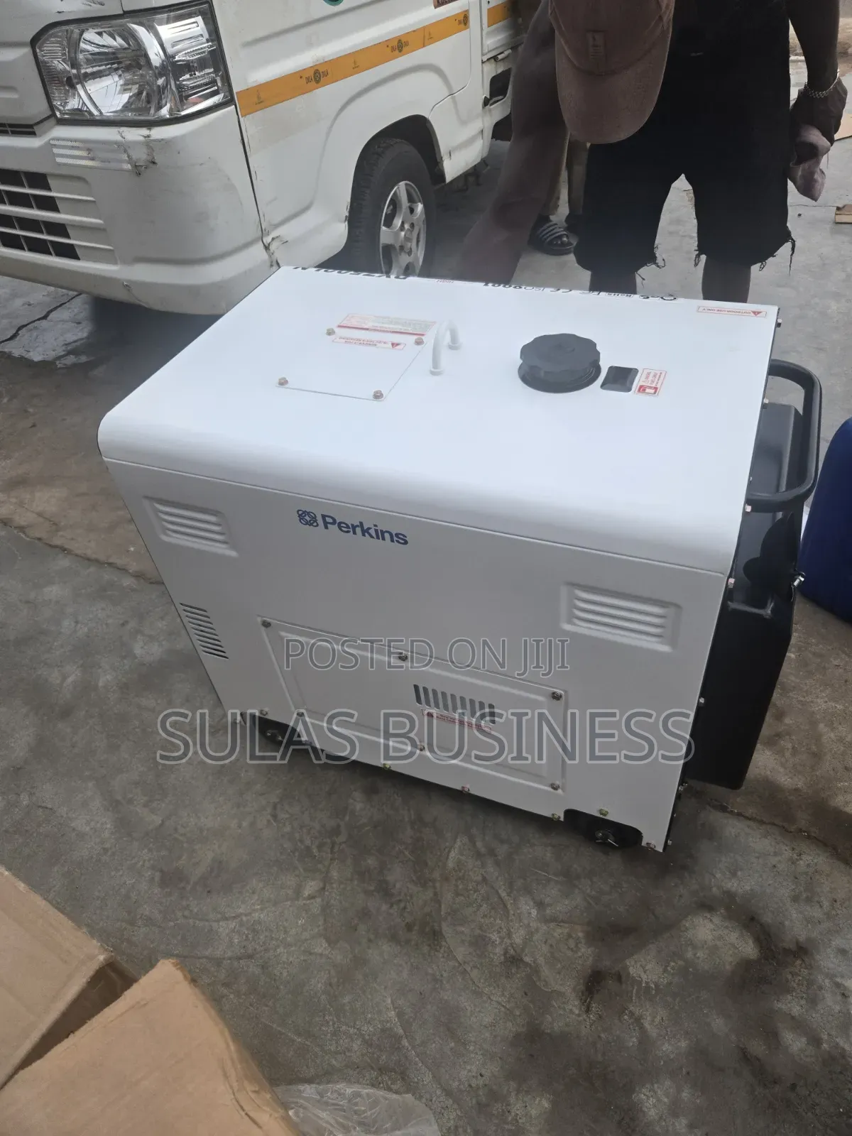5 Kva Diesel Perkins White Airlcool Generator