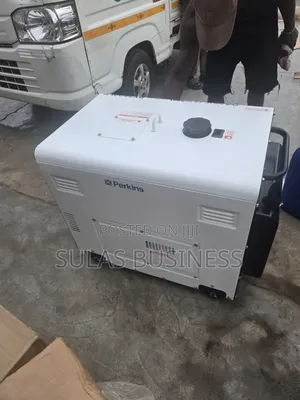 5 Kva Diesel Perkins White Airlcool Generator