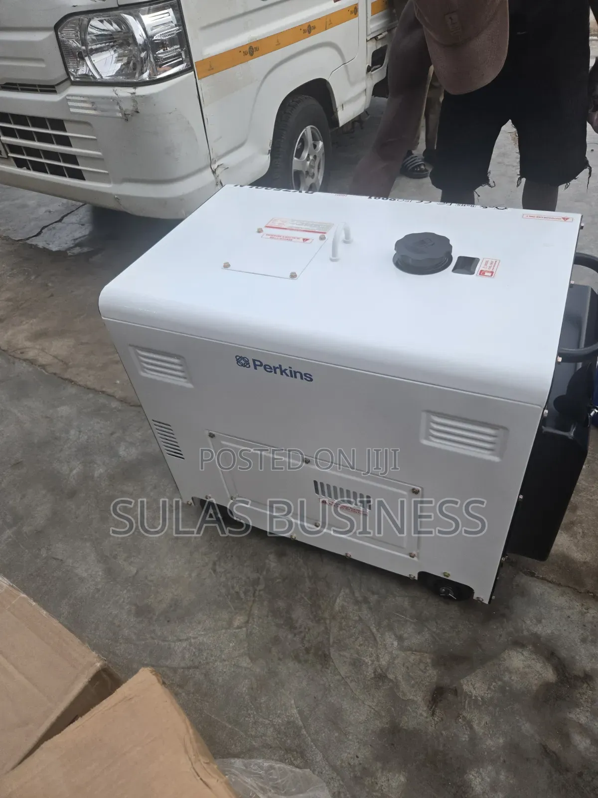 5 Kva Diesel Perkins White Airlcool Generator
