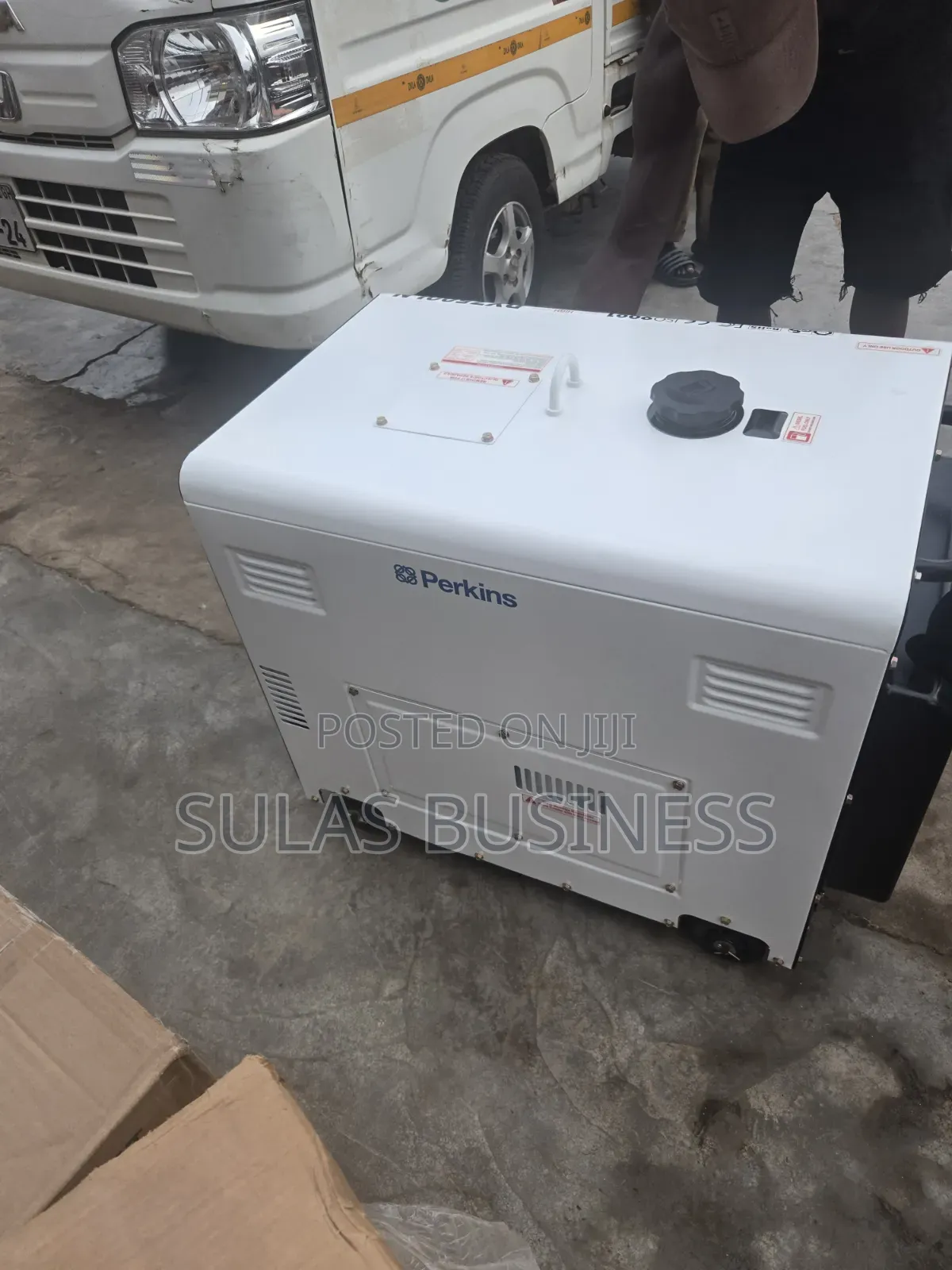 5 Kva Diesel Perkins White Airlcool Generator