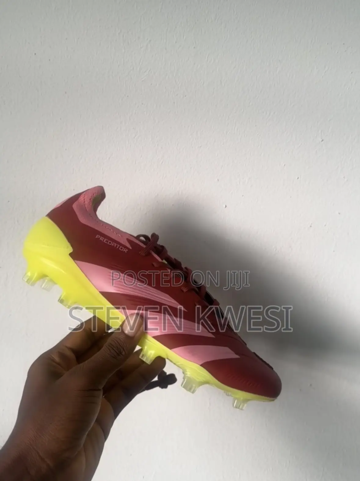 Football Boots(Adidas,Nike And Puma)