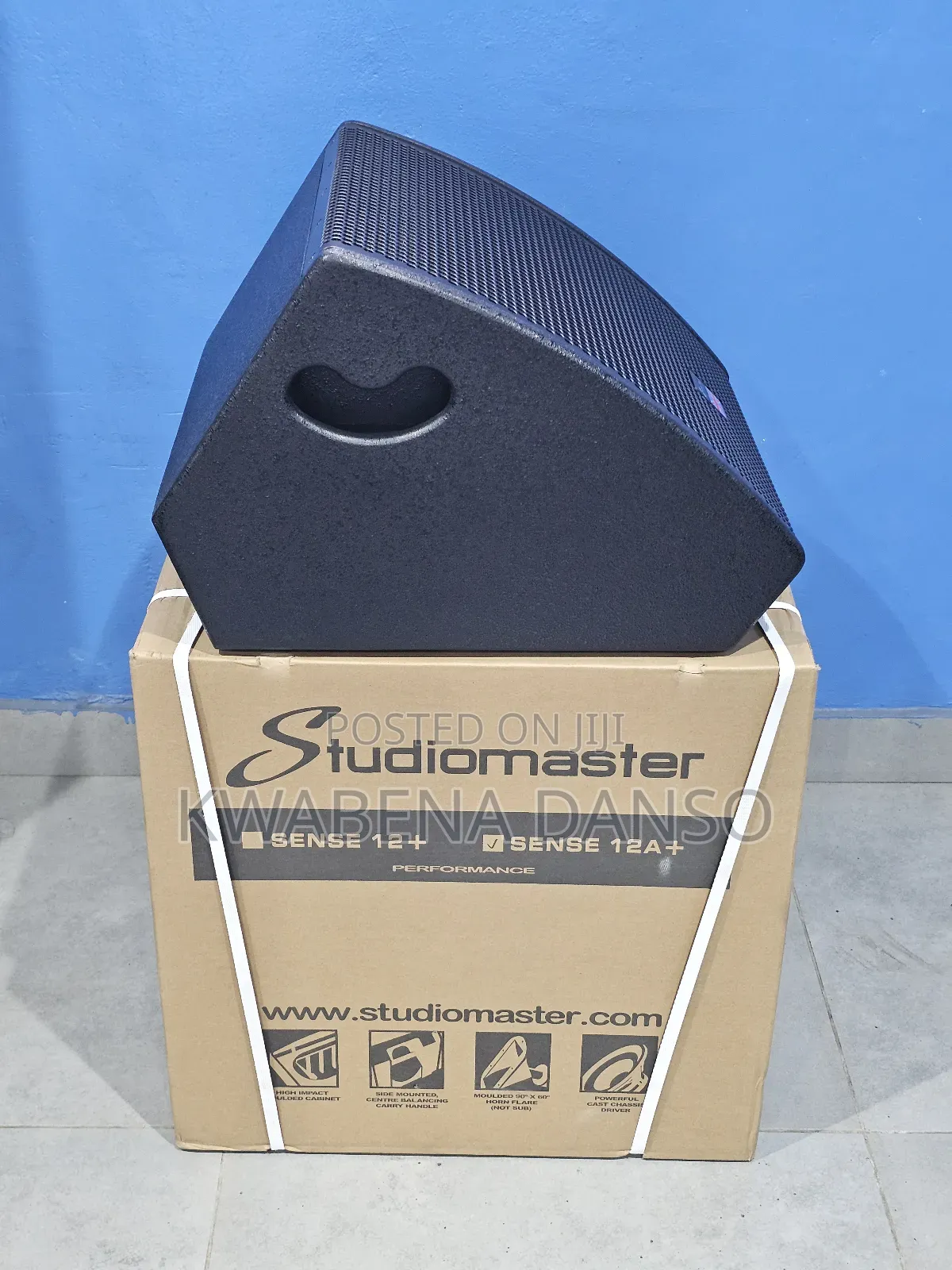 Studiomaster Sense 12a+ 12" 1200 Watts Active Monitor