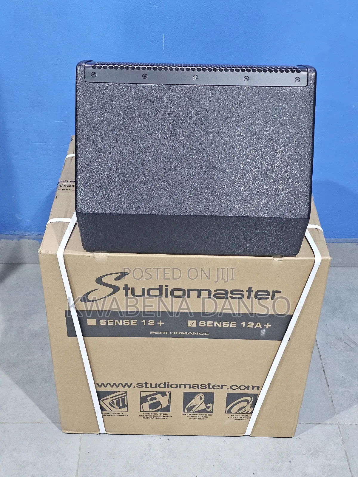 Studiomaster Sense 12a+ 12" 1200 Watts Active Monitor