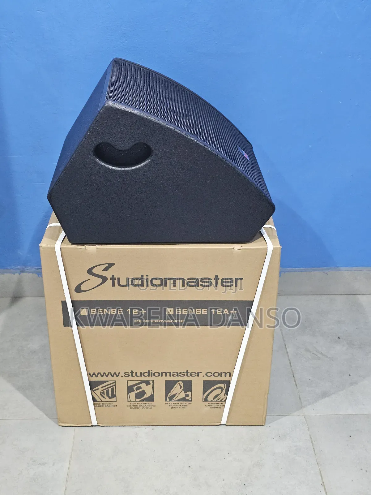Studiomaster Sense 12a+ 12" 1200 Watts Active Monitor