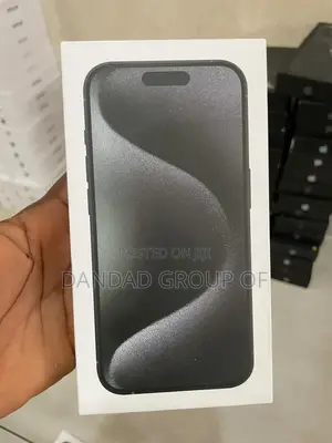 New Apple iPhone 15 Pro 256 GB Black