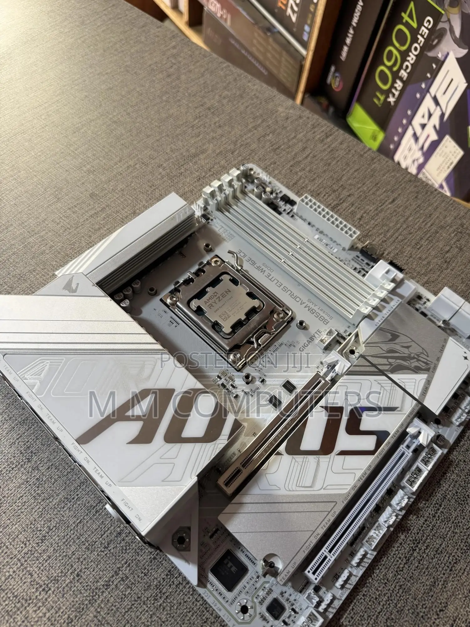 Ryzen 7 7700x + Aorus B850m Elite Wife6e +16(5600mhz)Ddr5 Rams