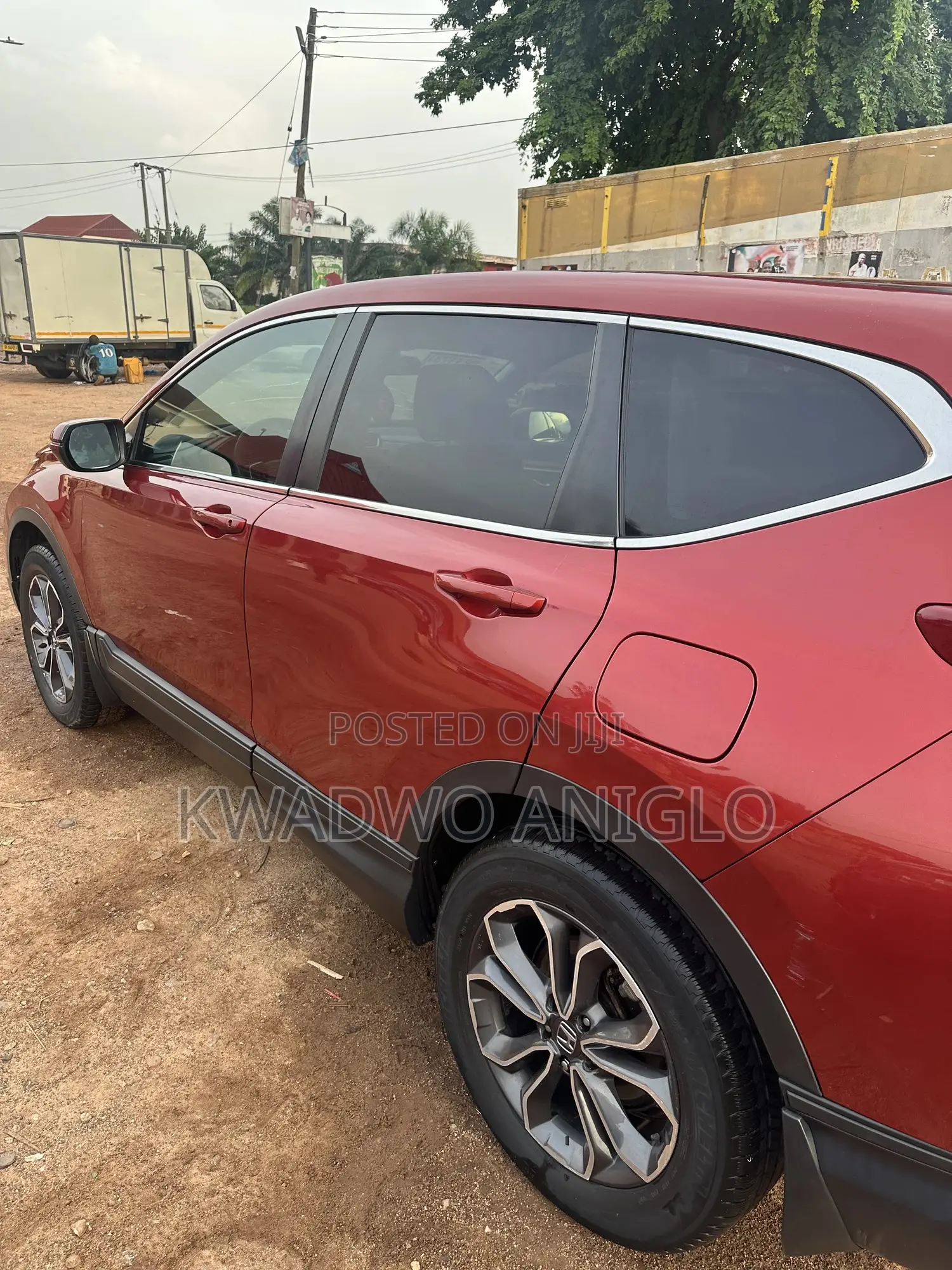 Honda CR-V EX AWD 2019 Red