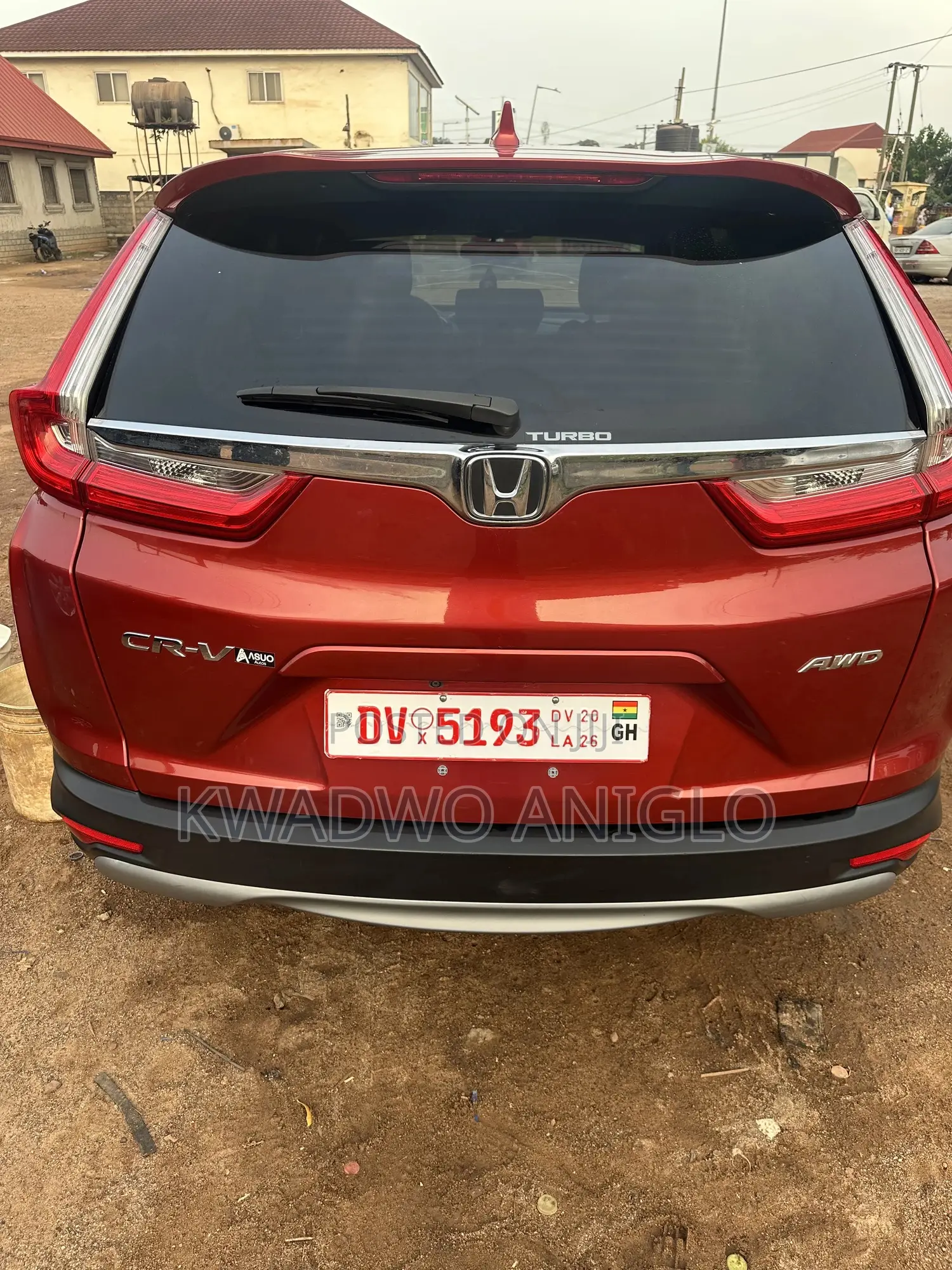 Honda CR-V EX AWD 2019 Red