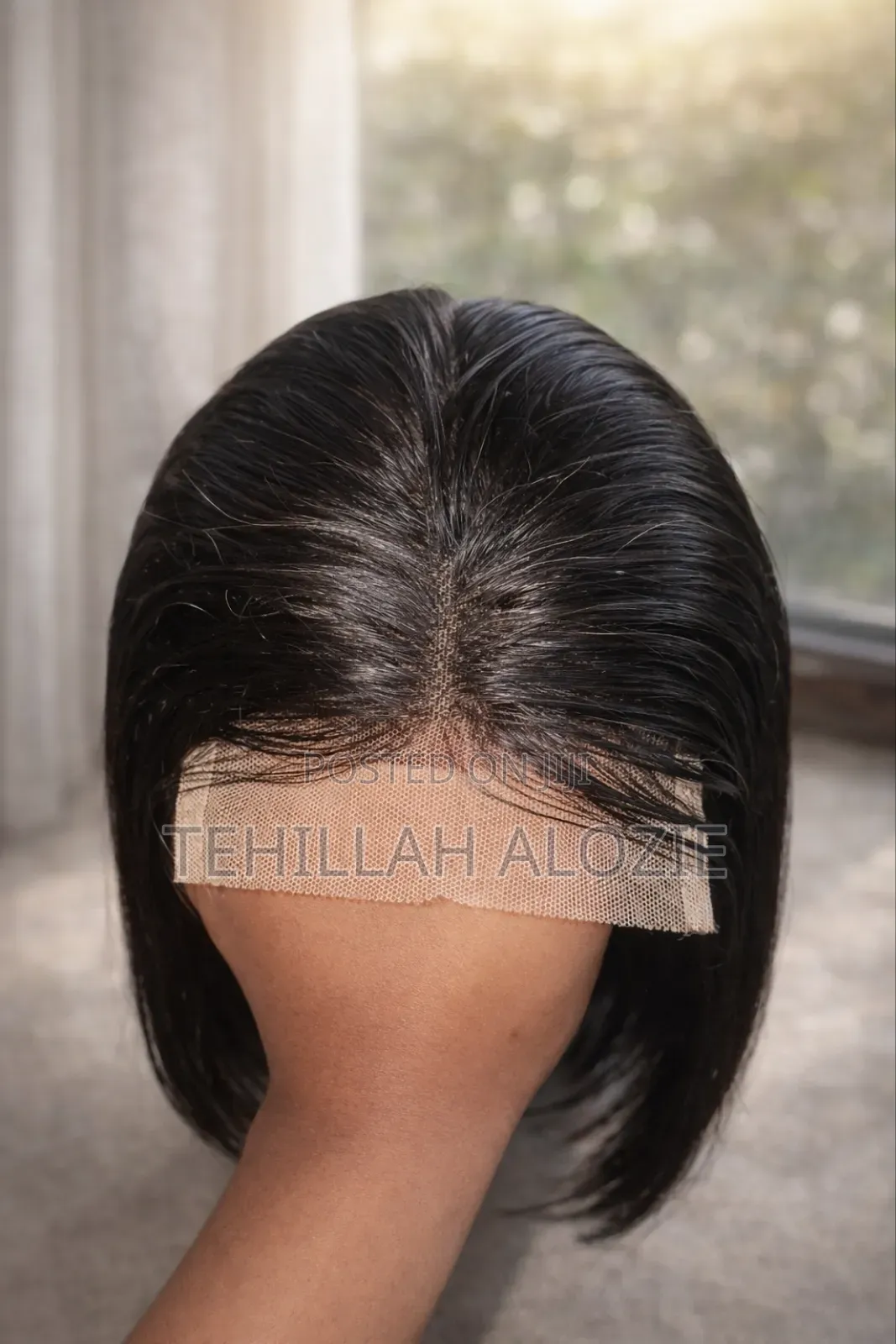 10-Inch Human Hair Bob Wig