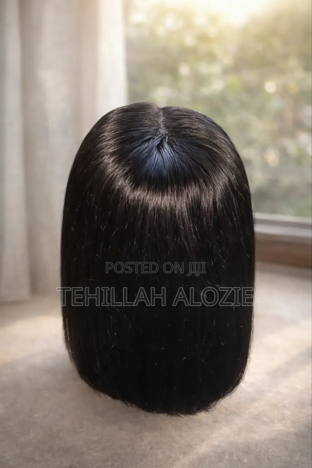 10-Inch Human Hair Bob Wig