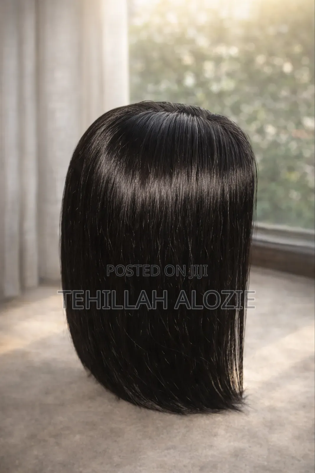 10-Inch Human Hair Bob Wig
