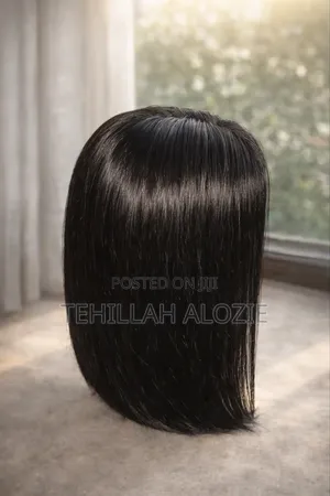 10-Inch Human Hair Bob Wig