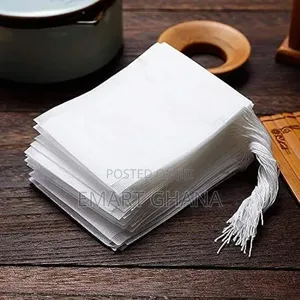 100pcs Disposable Tea Bags - White