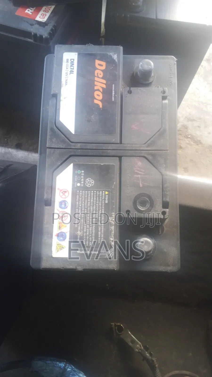 Car Batteries 15 ,17 ,19 Plate Available