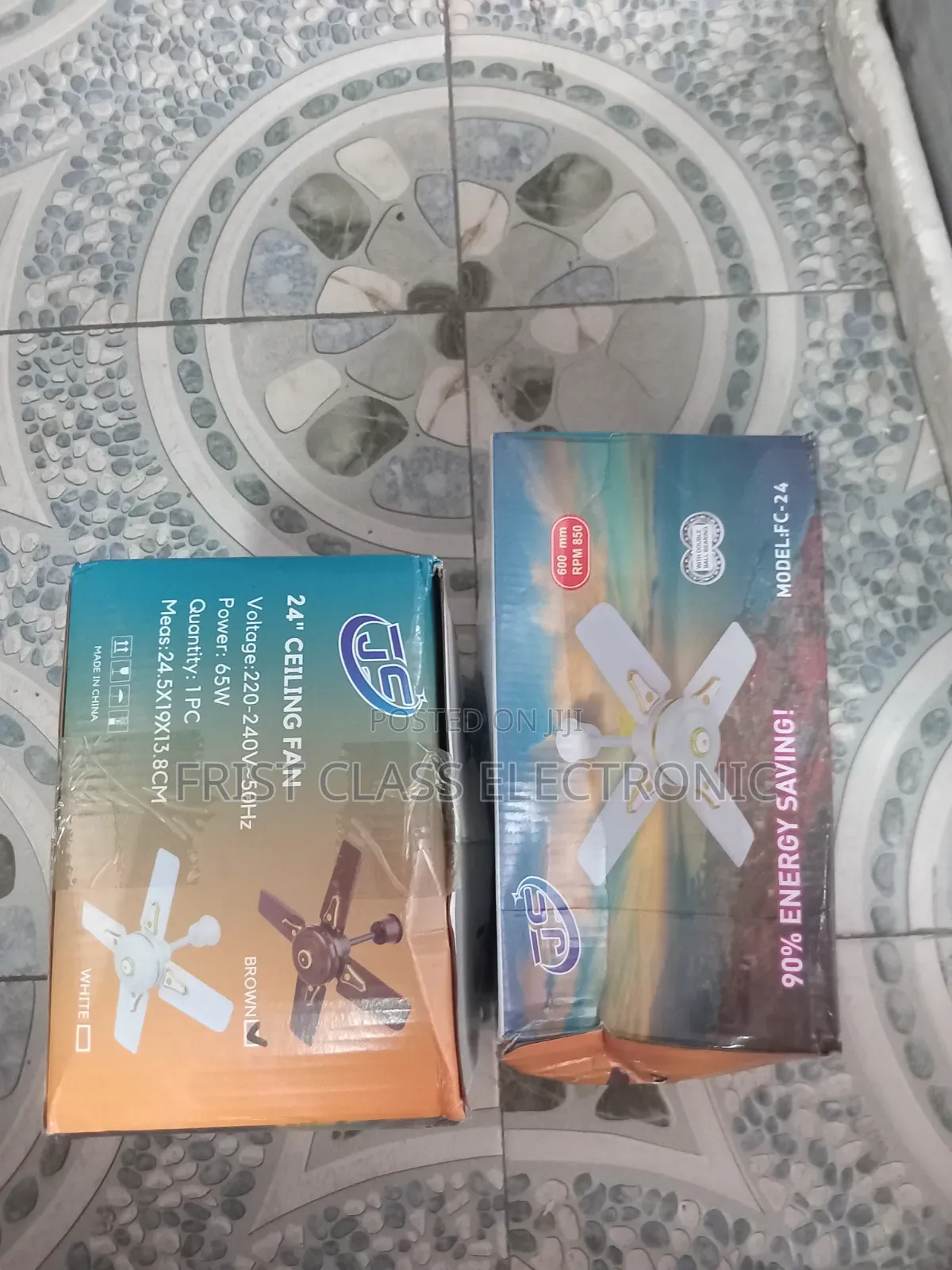Js Fc-24 Double Bearing Fan Durable Cooling Force