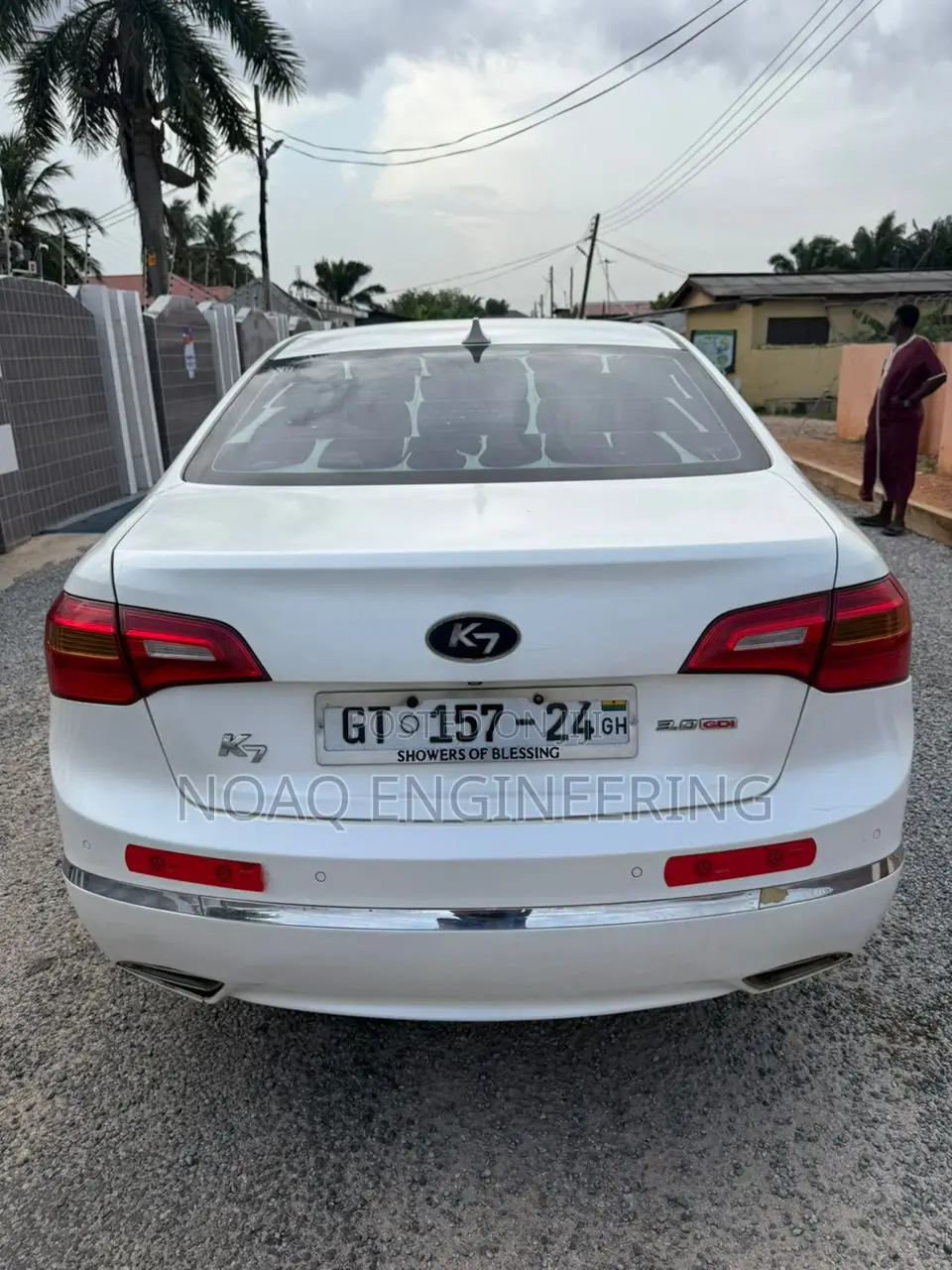 Kia K5 2.0 LPI 2014 White
