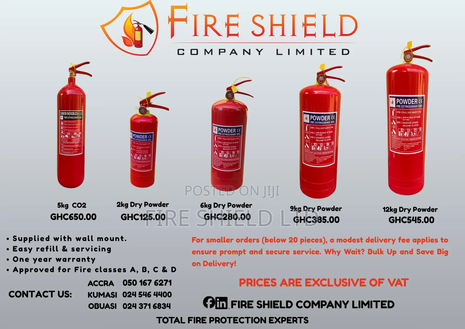 6kg Dry Powder Extinguisher