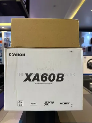 Canon Xa60b Professional Uhd Camcorder