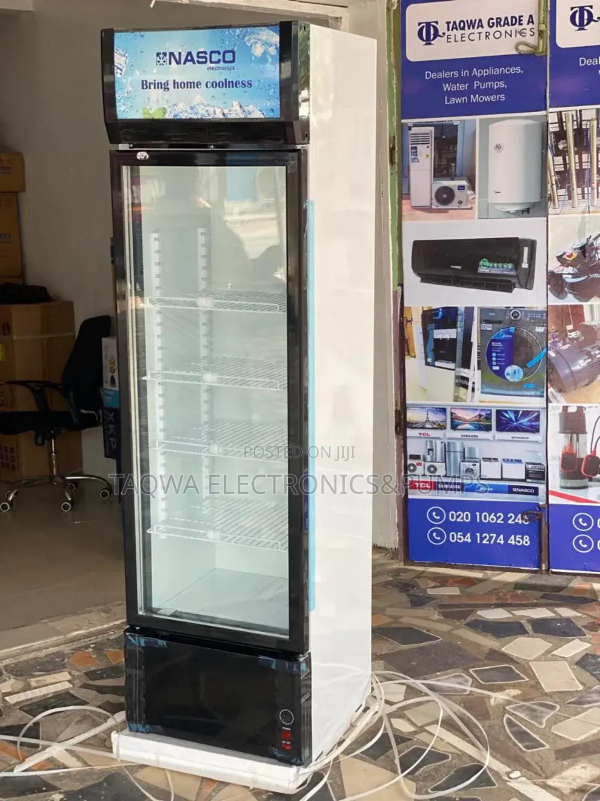 Nasco 298l Commercial Beverage Refrigerator