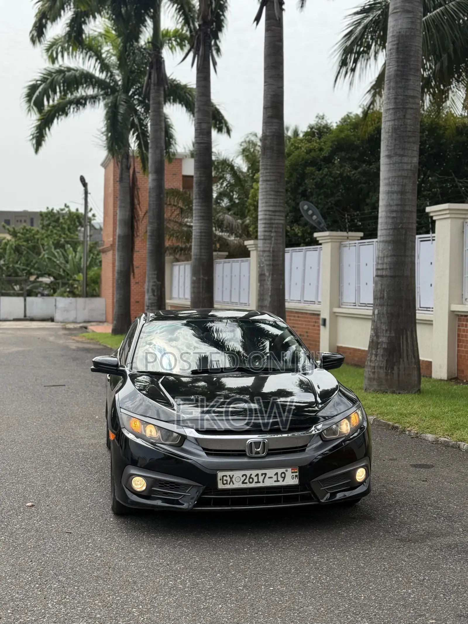 Honda Civic EX-L 4dr Sedan (1.5L 4cyl) 2016 Black