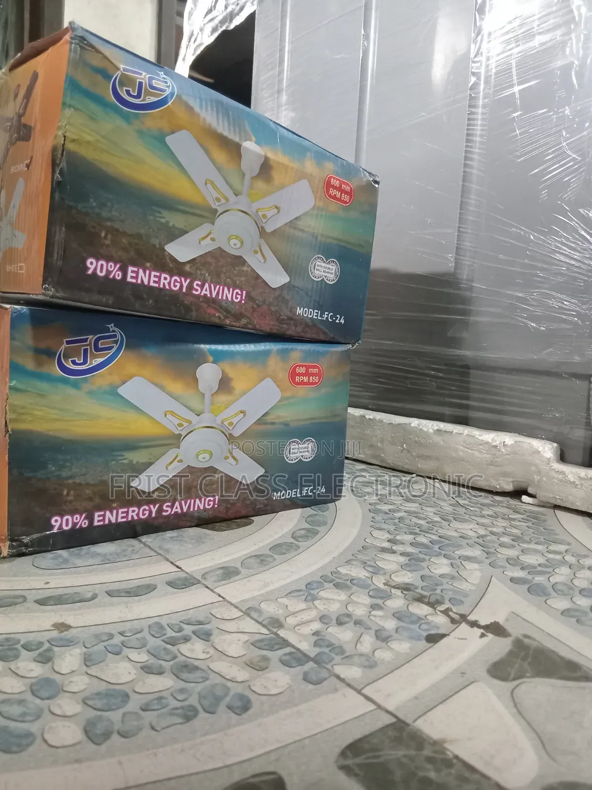 Js Fc-24 Ceiling Fan Strong Silent Airflow System