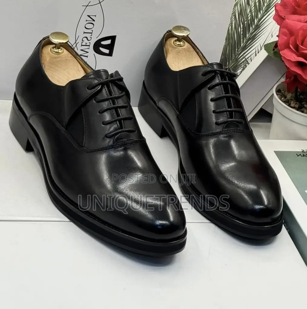Quality J.M. Weston Leather Oxfords Shoe