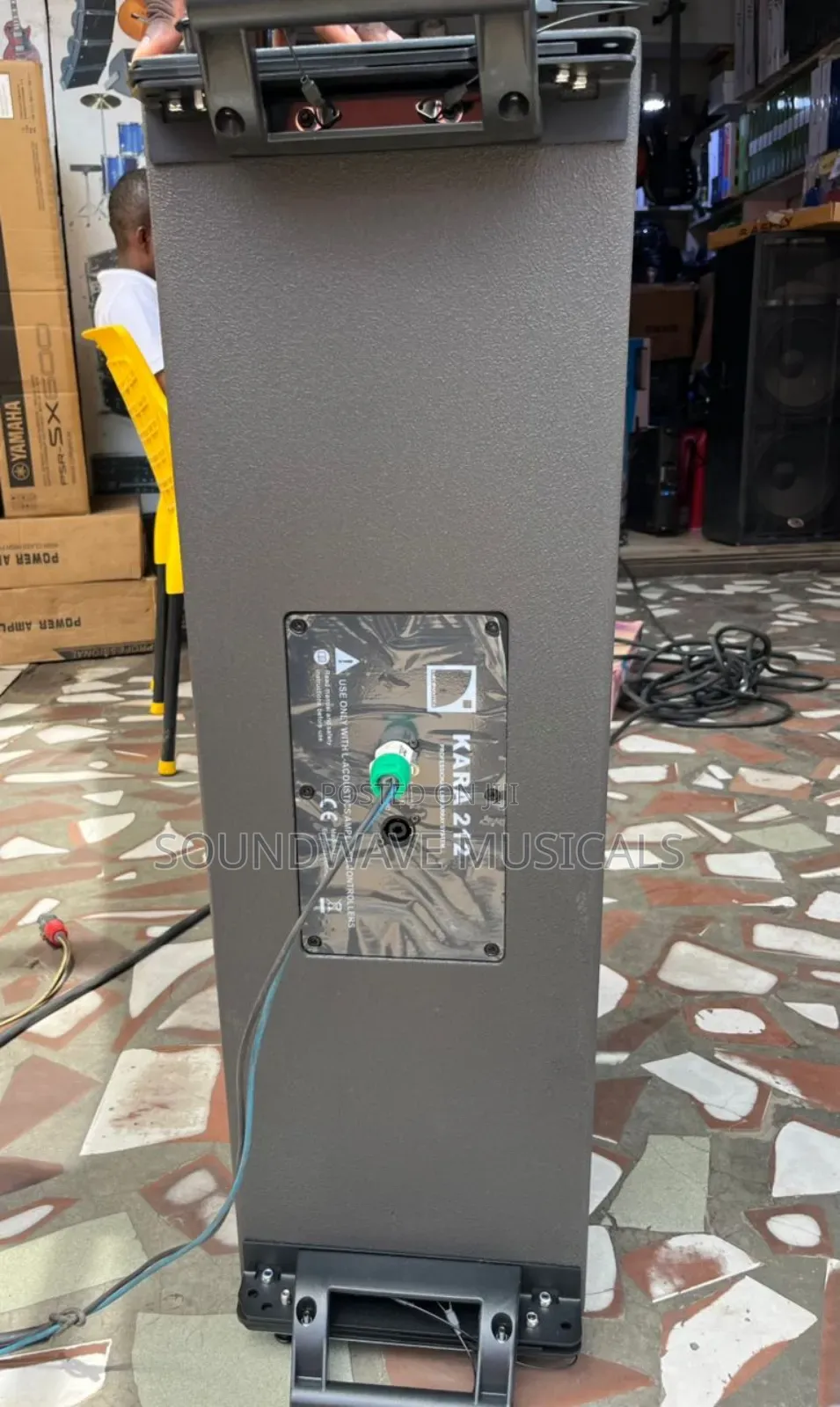 RCF Bass Speaker, Arrays and Amplifier Set